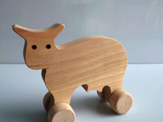 Cow Toy on Wheels - Little Farm Collection (2808)