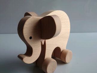 Elephant Toy on Wheels - Little Zoo Collection (2792)