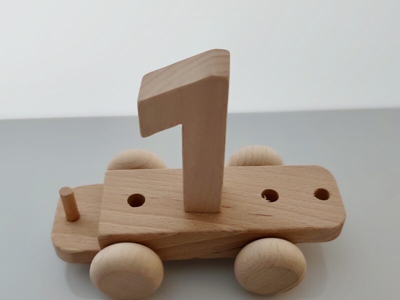 Train Carriage with Numbers Pick 'n' Mix (0-9) (3002)
