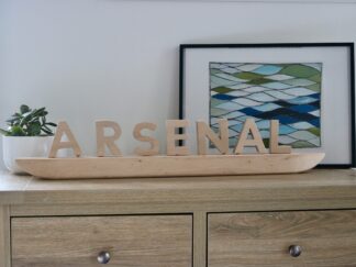 Medium Boat Custom Letters or Numbers