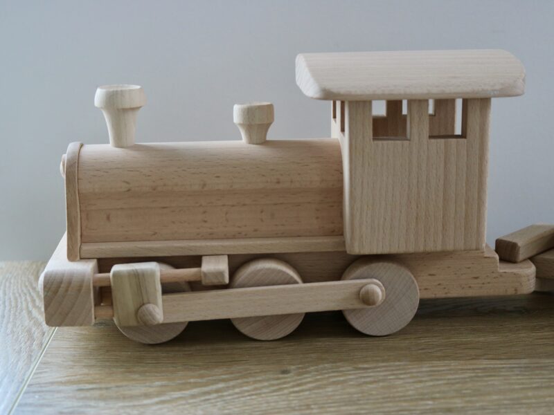 Large Train (Front Locomotive Only) - Personalized Name Train Collection