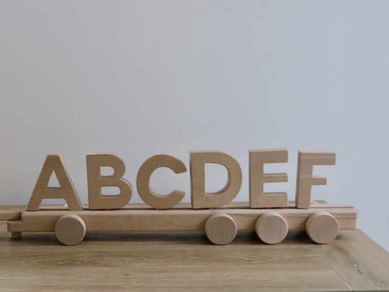 Train Carriage Only with 6 Letters- Personalized Name Train Collection