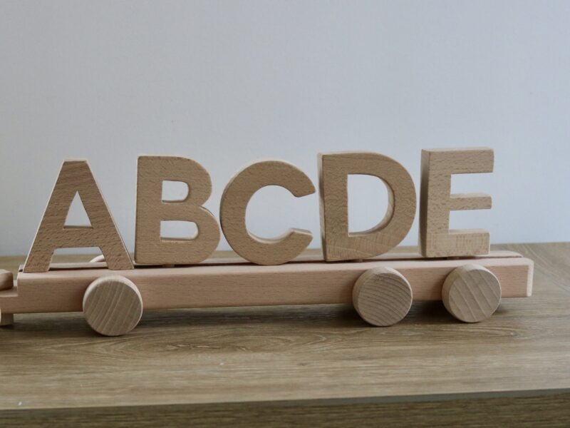 Train Carriage Only with 5 Letters- Personalized Name Train Collection